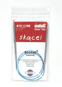 Skacel Addi Rocket Squared Needles US 8 - 32"