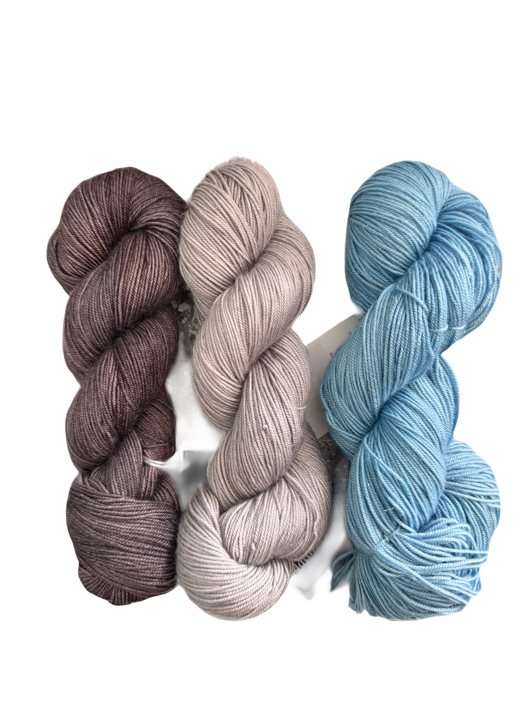 Grab Bag Baah Yarn Platinum Set Of 3 (choose your colors)