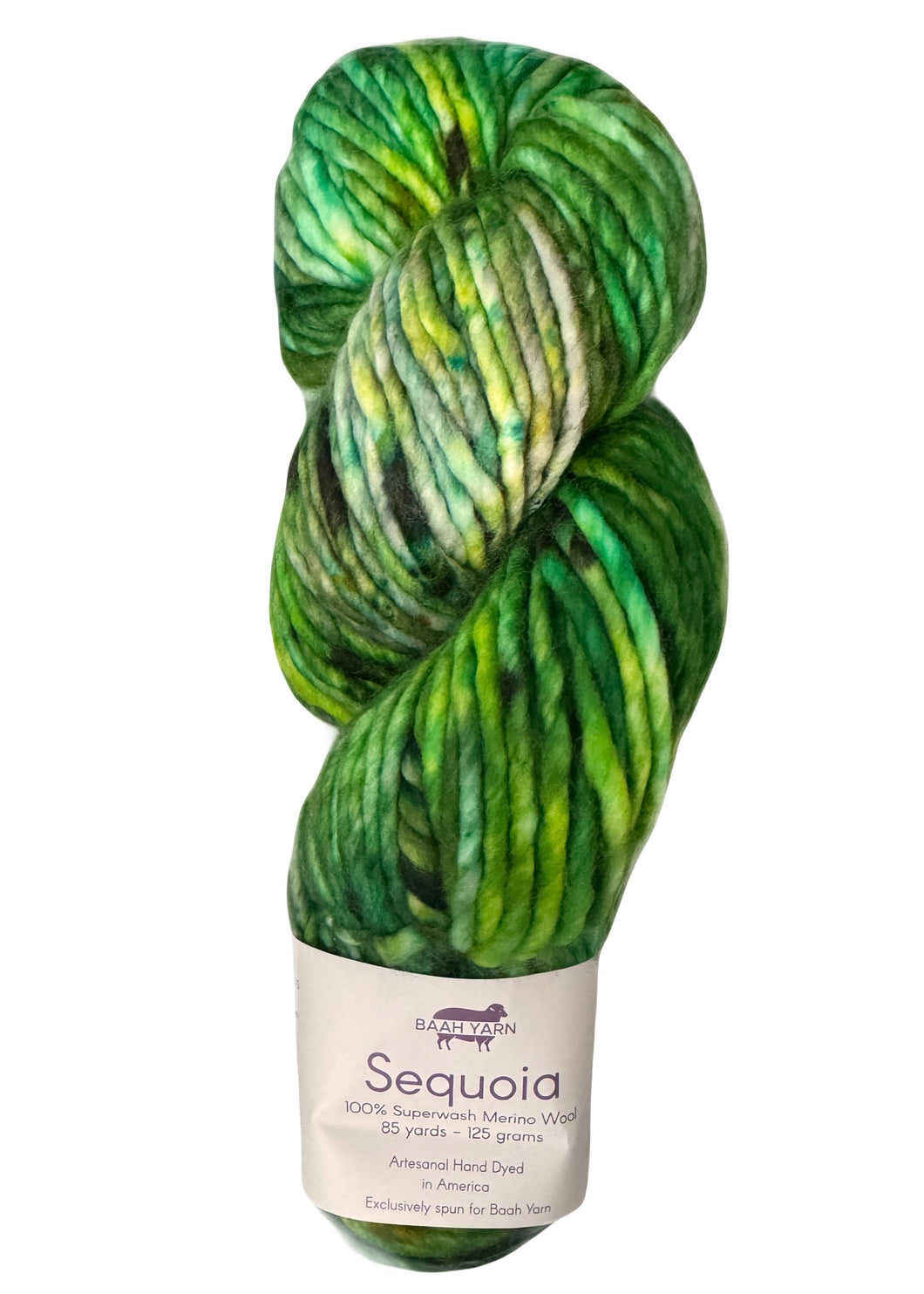 Lime Twist Baah Yarn Sequoia
