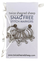 Extra Large Snag Free Stitch Marker Twice Sheered Sheep