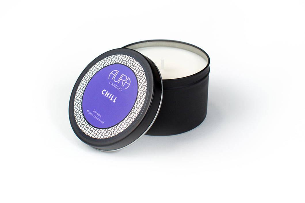 Aura Travel Tin Candle Chill
