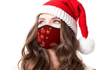 Merry Christmas Adjustable Face Covering