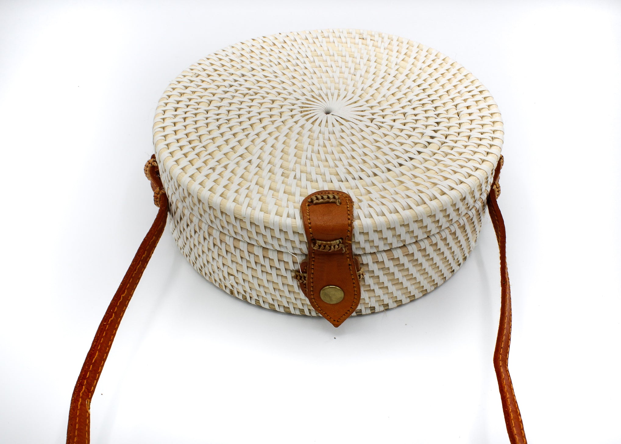 Round Rattan Bag – Luxor BY TB