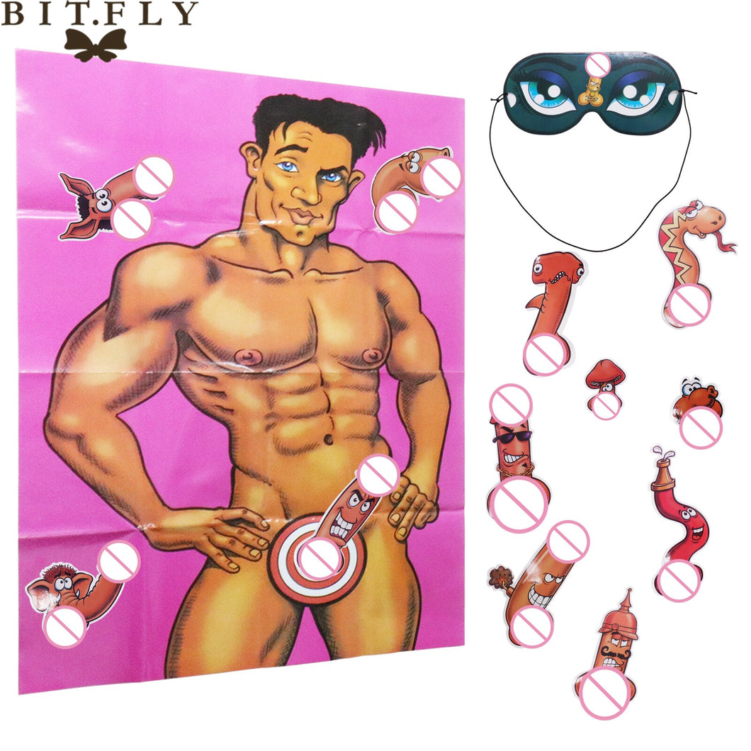 Pin The Junk On The Hunk Bachelorette Game