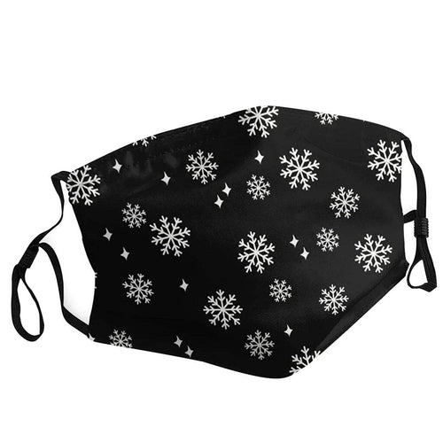 Snowflake Adjustable Face Covering