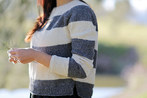Joji Locatelli Super Simple Summer Sweater by Knitting Kit