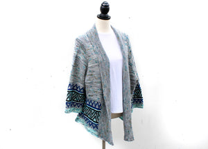 Irene Lin Boho Style Mosaic Cardigan Knitting Kit