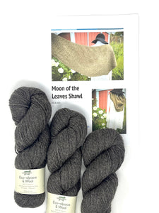 Moon of the Leaves Shawl Crystal Lee Day Baah Kit