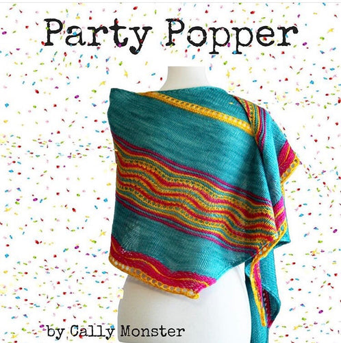Cally Monster Party Popper Knitting Kit