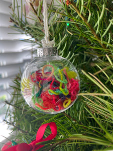 Yarn Christmas Tree Ornament