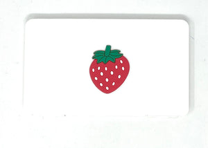 Strawberry Face Mask Protective Case White