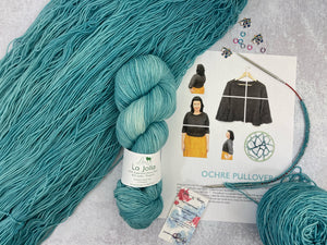 Ambah O'Brien Ochre Pullover Knitting Kit