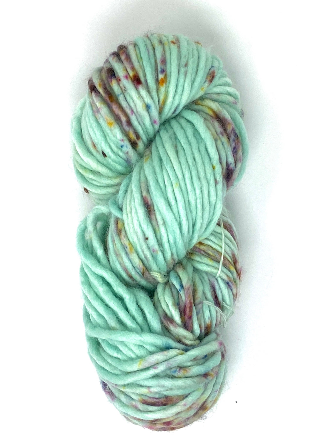 Baah Yarn Mammoth Pure Patina Sea Green With Speckles