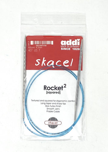 Skacel Addi Rocket Squared Needles US 7 - 40”