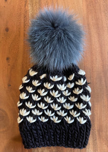 BKnitsHandmade LotusFlowerBeanie Knitting Kit