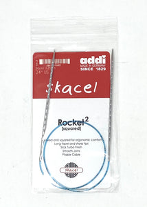 Skacel Addi Rocket Squared Needles US 3 - 40”