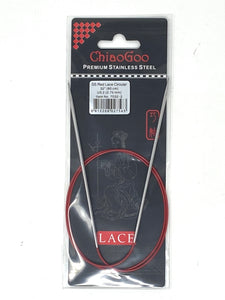 ChiaoGoo Red Lace Circular Needles - US 2 - 32 Inches